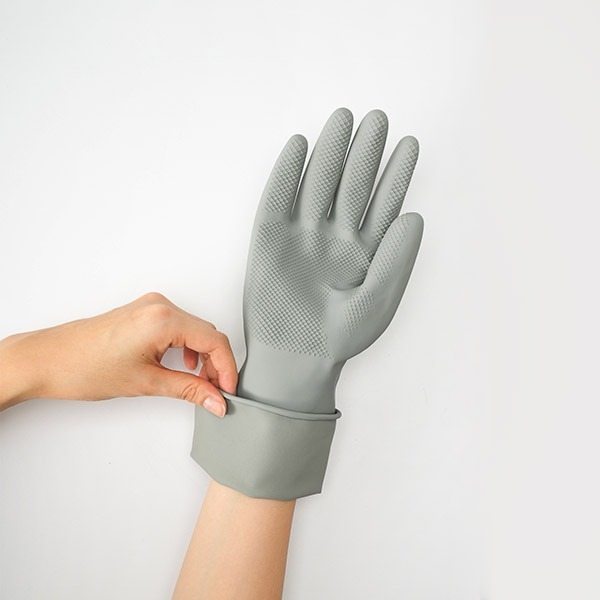 Easy Off Cream Coated Rubber Gloves